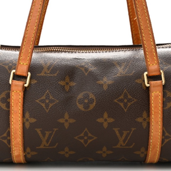 Louis Vuitton Papillon PM Monogram Handbag 1990 Excellent Preloved Condition - Picture 12 of 14